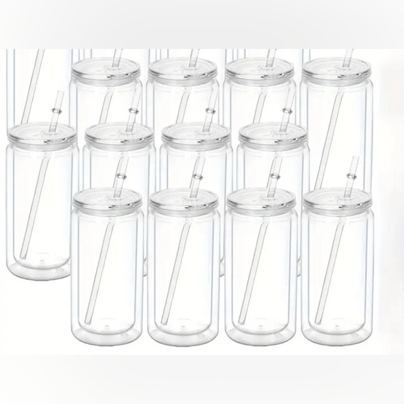 16oz Acrylic Double-Walled Tumbler for CUSTOM Snow Globe Tumbler Creation - Picture 3 of 6